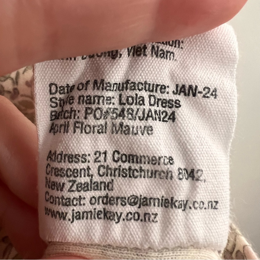 Jamie Kay Floral Button-Front Lola Dress - Picture 6 of 9